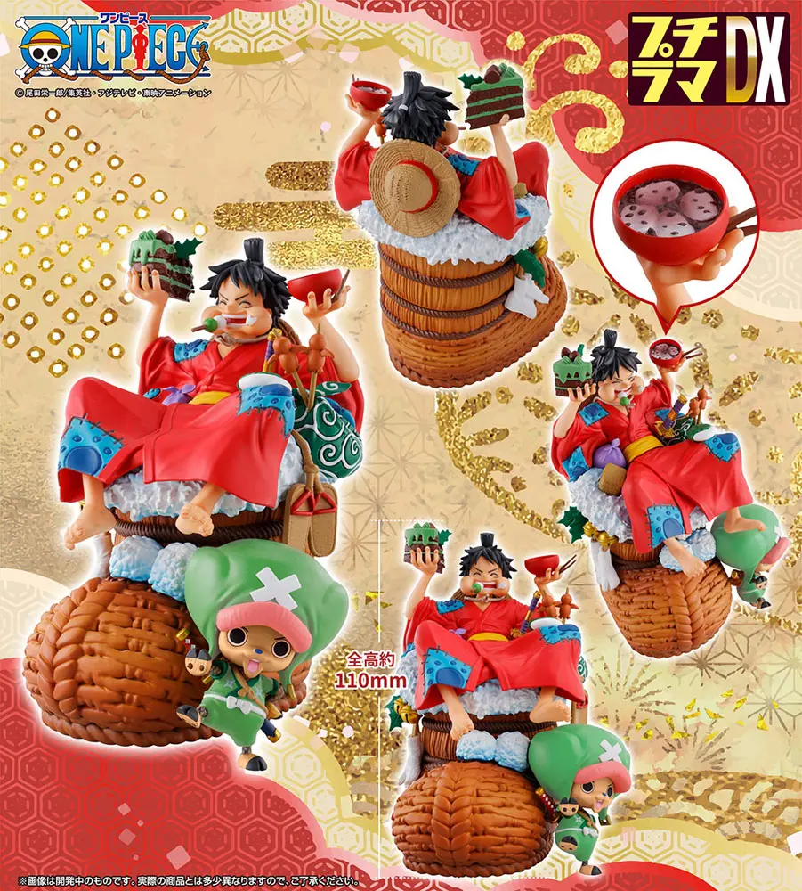 Mini statuie din PVC One Piece Petitrama DX Logbox Re Birth Vol. 1 11 cm poza produsului