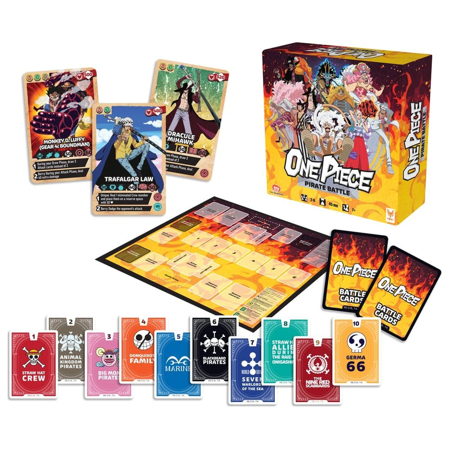 One Piece Board Game Batalia Piratilor *Versiune Engleza* poza produsului