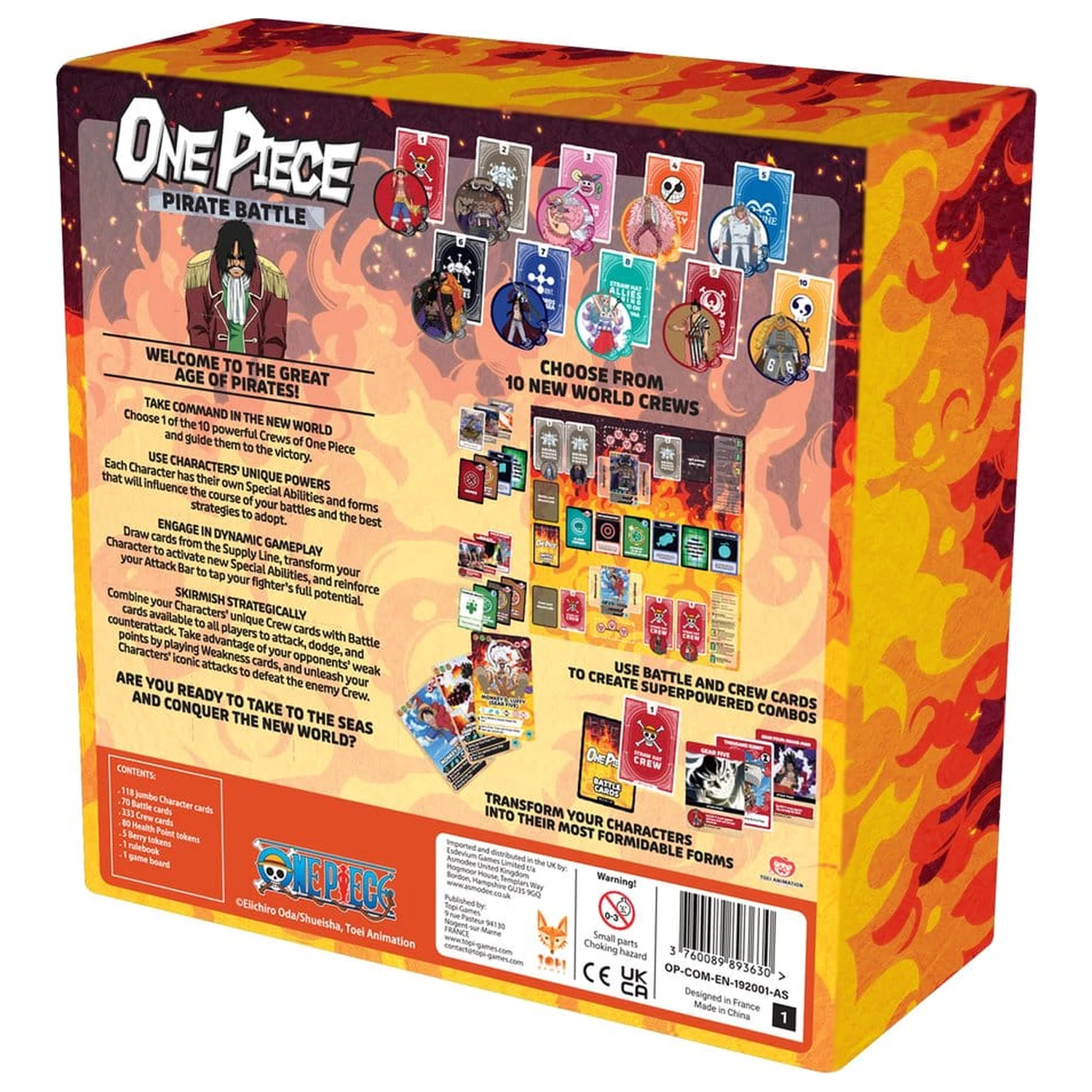 One Piece Board Game Batalia Piratilor *Versiune Engleza* poza produsului