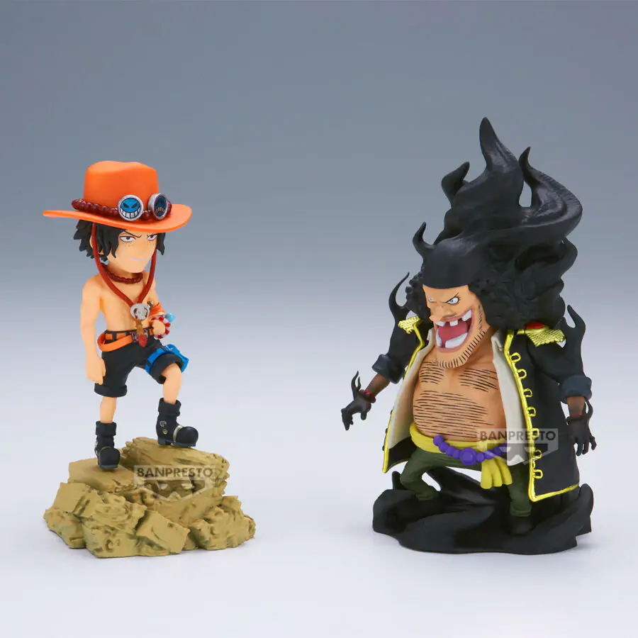 Figurină One Piece Portgas D.Ace Vs Marshall.D.Teach Log Stories 8cm poza produsului