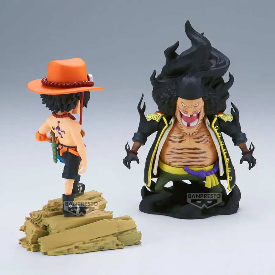 Figurină One Piece Portgas D.Ace Vs Marshall.D.Teach Log Stories 8cm poza produsului