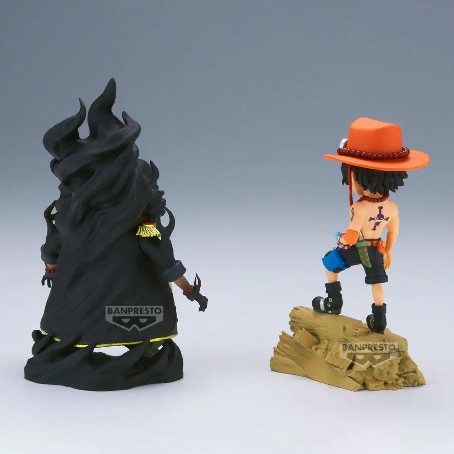 Figurină One Piece Portgas D.Ace Vs Marshall.D.Teach Log Stories 8cm poza produsului