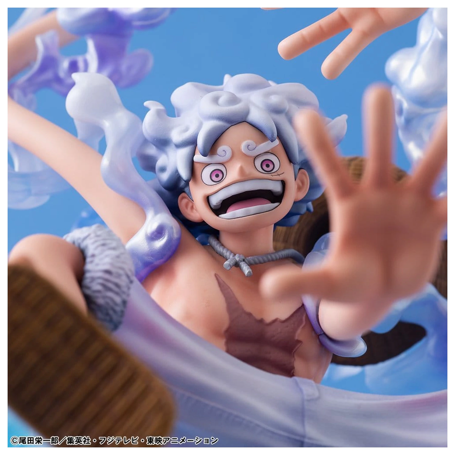 One Piece Portrait.Of.Pirates PVC Figurina "Evolutionary History" Monkey D. Luffy "Gear Fifth" 26 cm poza produsului