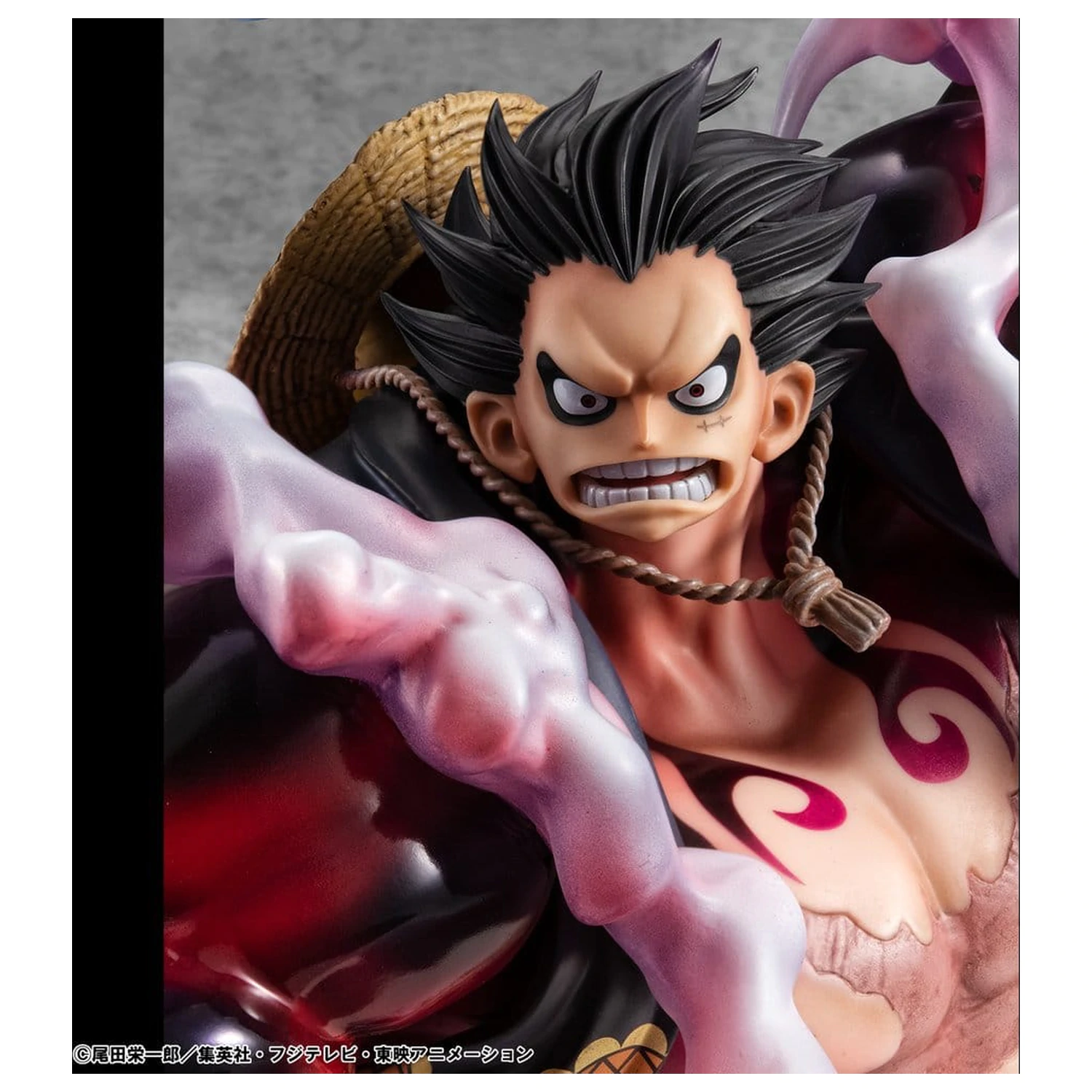 One Piece Portrait.Of.Pirates SA-Maximum PVC Figura Monkey D. Luffy Gear 4 Bounce-Man 10th Limited Ver. 30 cm poza produsului