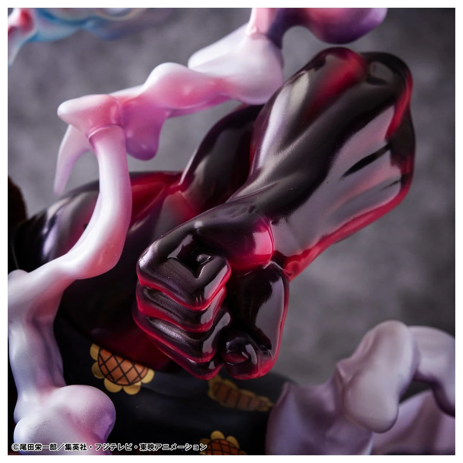 One Piece Portrait.Of.Pirates SA-Maximum PVC Figura Monkey D. Luffy Gear 4 Bounce-Man 10th Limited Ver. 30 cm poza produsului