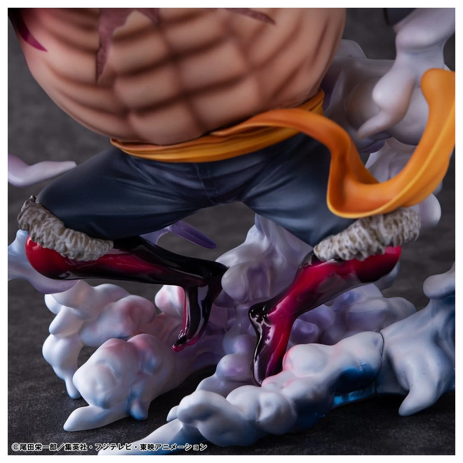 One Piece Portrait.Of.Pirates SA-Maximum PVC Figura Monkey D. Luffy Gear 4 Bounce-Man 10th Limited Ver. 30 cm poza produsului