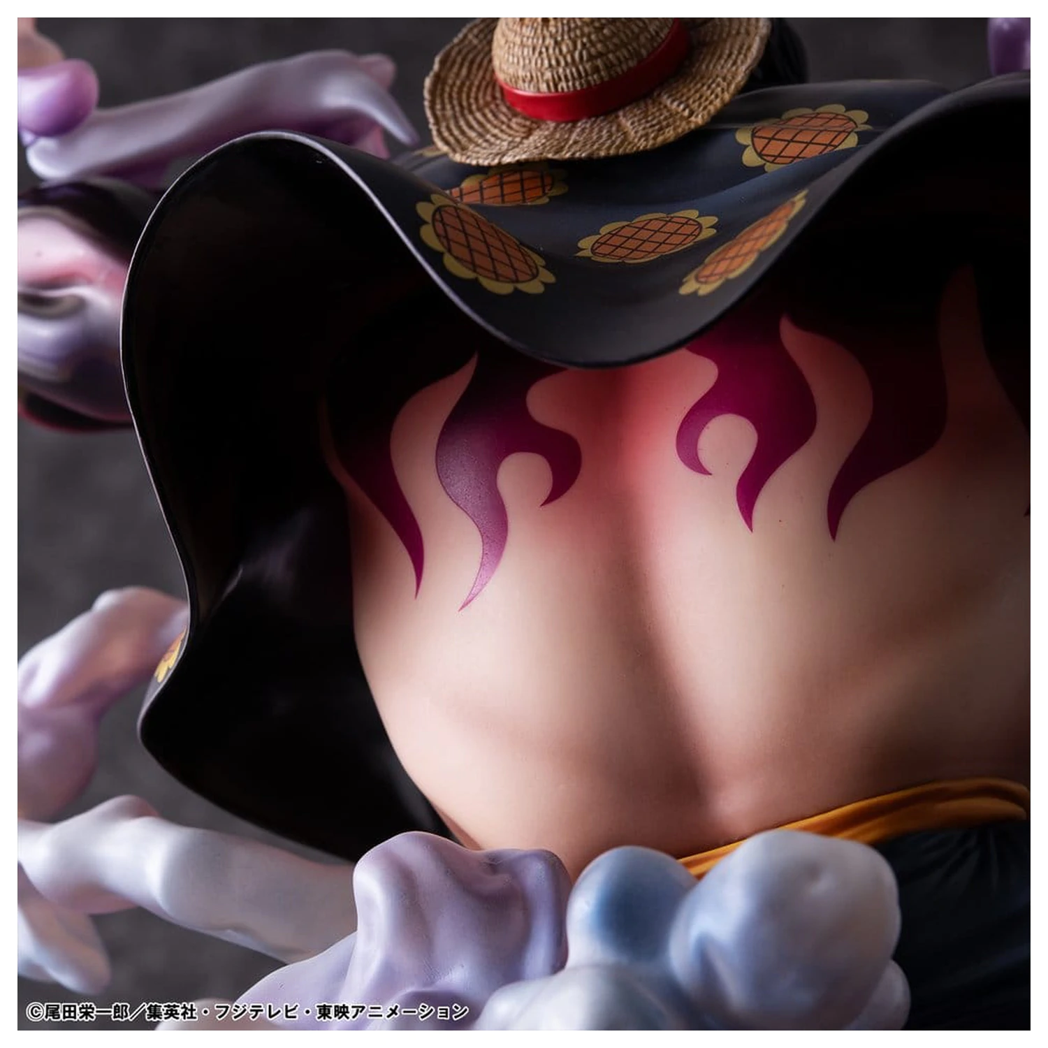 One Piece Portrait.Of.Pirates SA-Maximum PVC Figura Monkey D. Luffy Gear 4 Bounce-Man 10th Limited Ver. 30 cm poza produsului