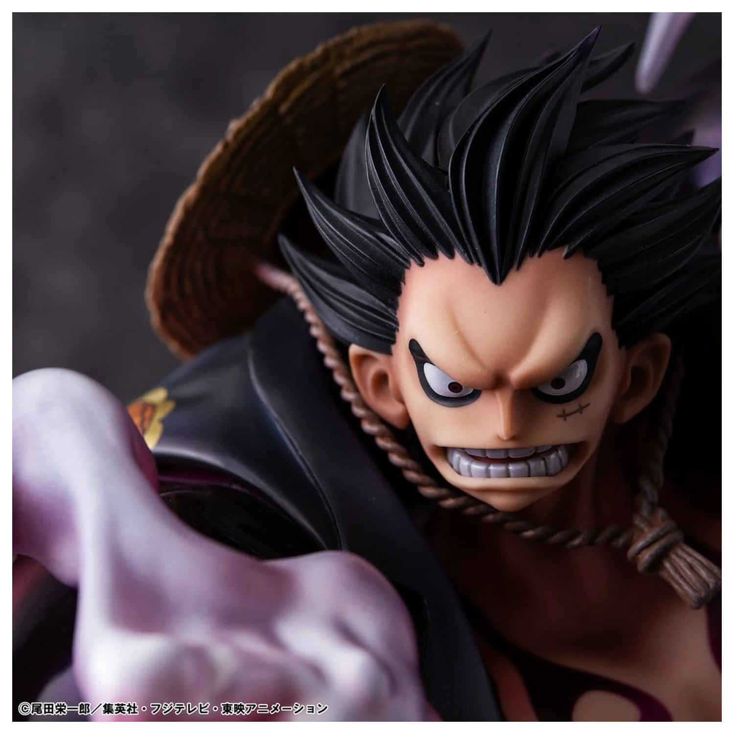 One Piece Portrait.Of.Pirates SA-Maximum PVC Figura Monkey D. Luffy Gear 4 Bounce-Man 10th Limited Ver. 30 cm poza produsului