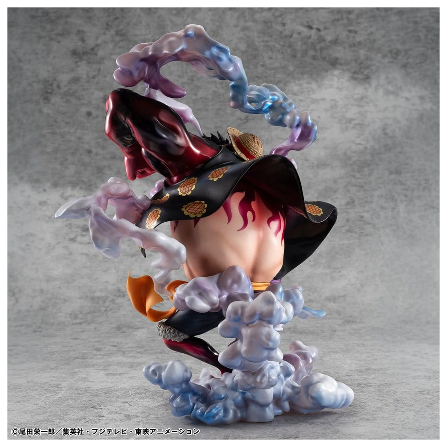 One Piece Portrait.Of.Pirates SA-Maximum PVC Figura Monkey D. Luffy Gear 4 Bounce-Man 10th Limited Ver. 30 cm poza produsului