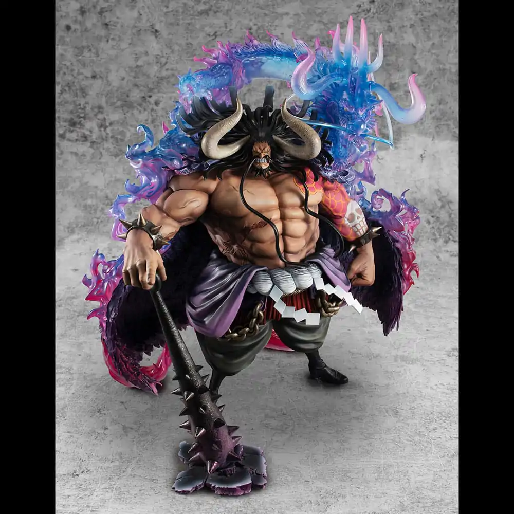 Statuie PVC One Piece Portrait Of Pirates WA-MAXIMUM Kaido the Beast(Super limited reprint) 38 cm poza produsului