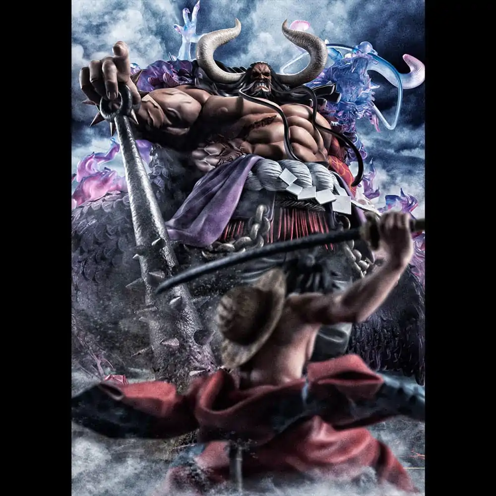 Statuie PVC One Piece Portrait Of Pirates WA-MAXIMUM Kaido the Beast(Super limited reprint) 38 cm poza produsului