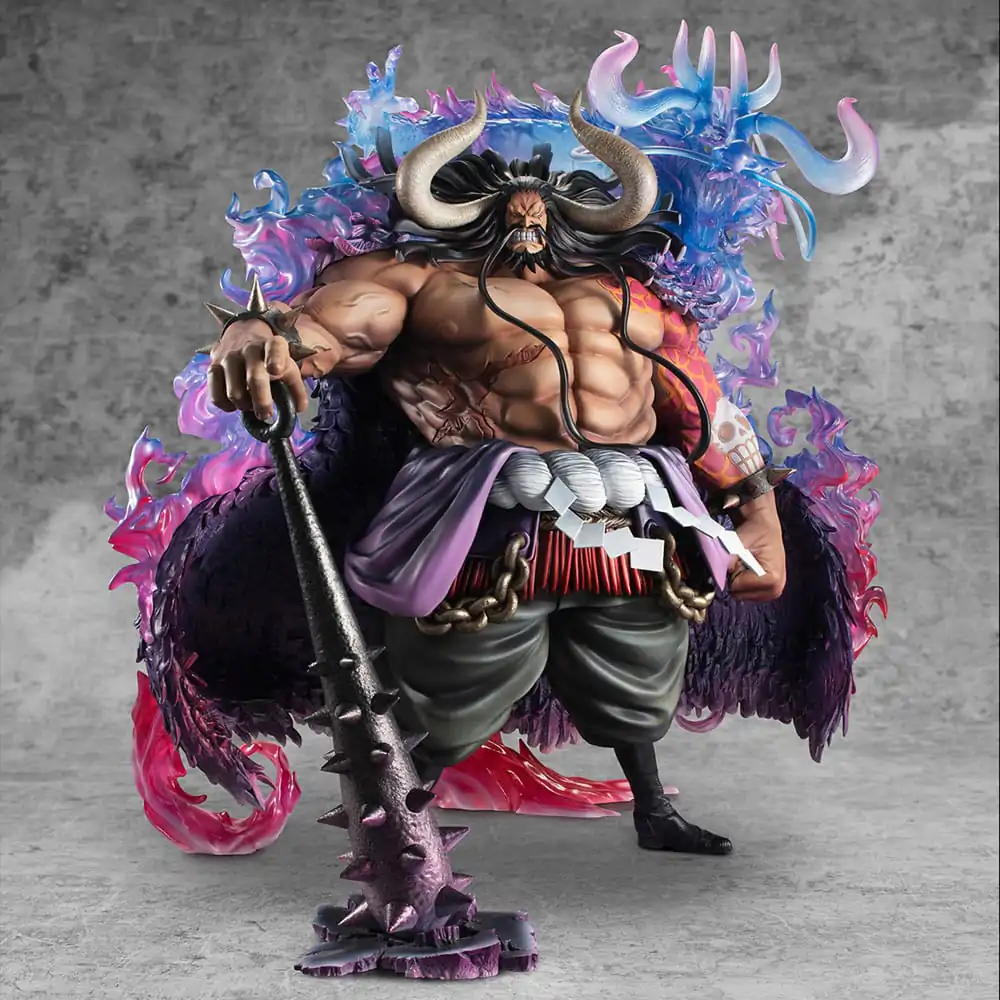 Statuie PVC One Piece Portrait Of Pirates WA-MAXIMUM Kaido the Beast(Super limited reprint) 38 cm poza produsului