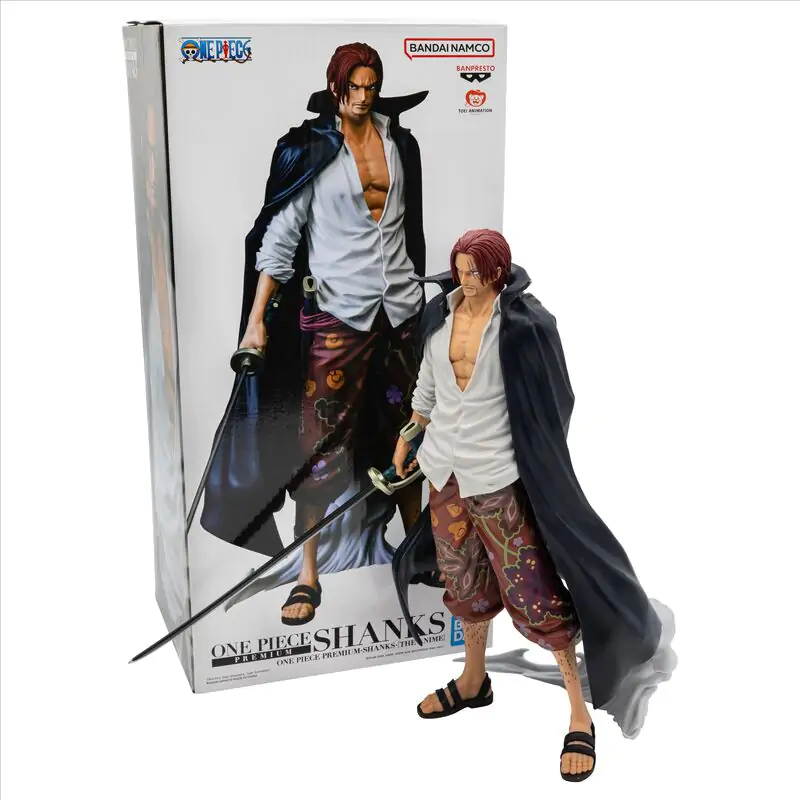 Figurină anime One Piece Premium Shanks 30cm poza produsului