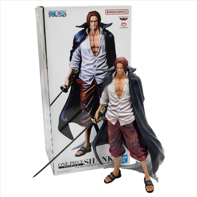 Figurină One Piece Premium Shanks The Brush 30cm poza produsului