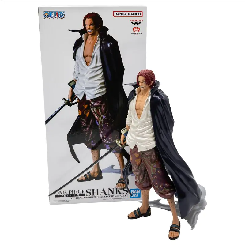 Figurină premium One Piece Shanks The Metallic 30cm poza produsului