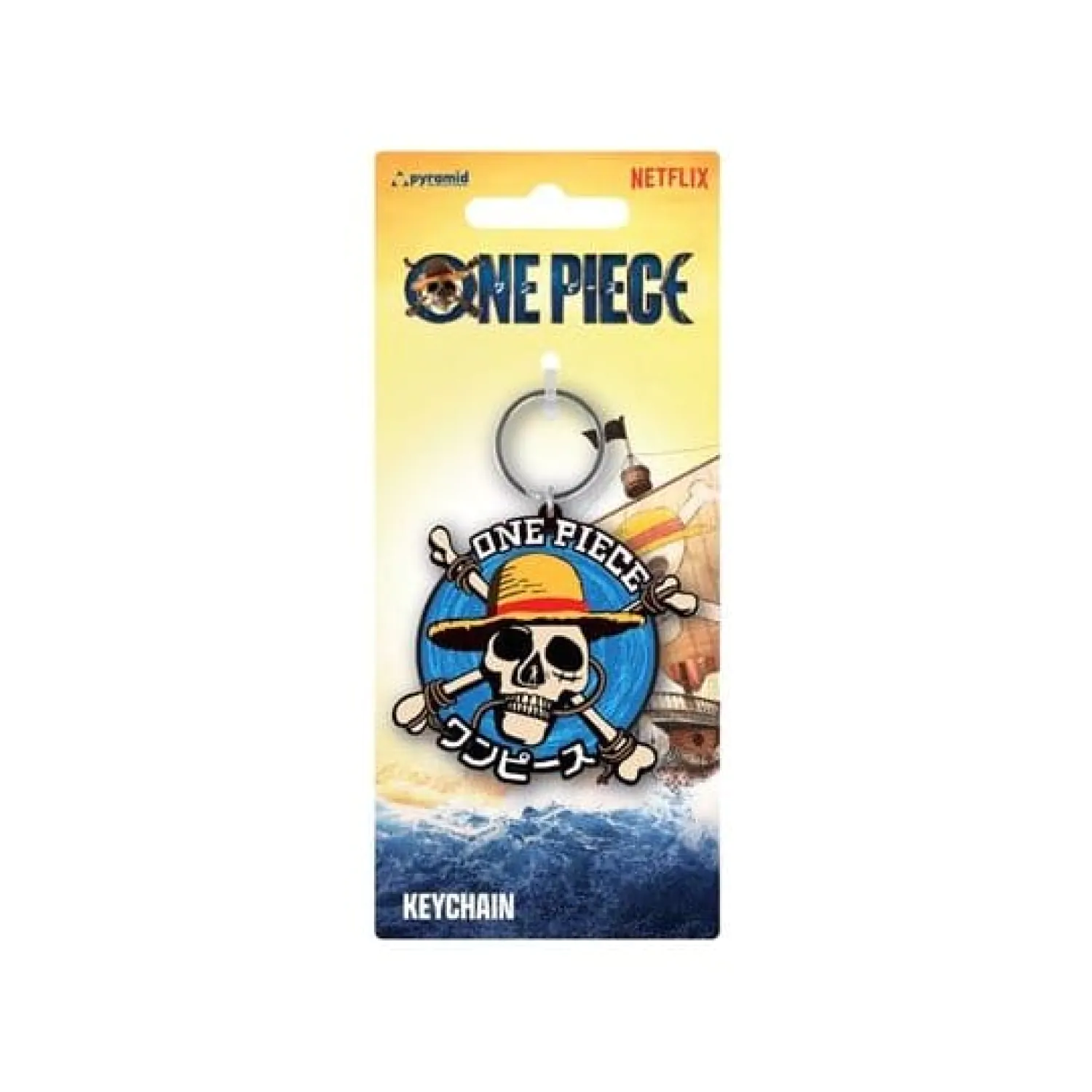 Breloc din PVC One Piece Live Action Straw Hat Crew Icon poza produsului