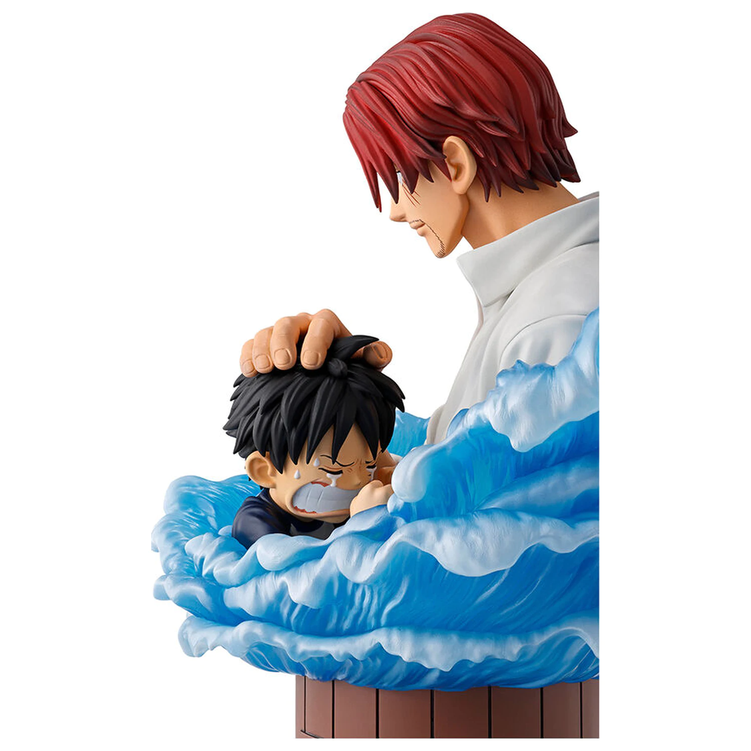 One Piece Red Hair Pirates Shanks & Luffy figurina 15cm poza produsului