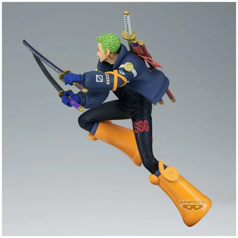 Figurină One Piece Roronoa Zoro Battle Record Collection 16cm poza produsului