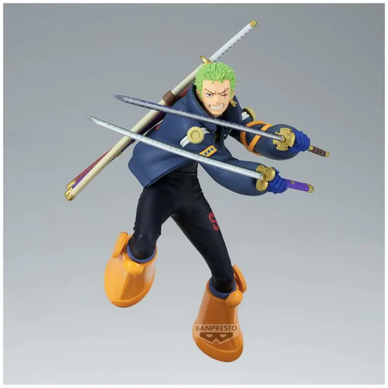 Figurină One Piece Roronoa Zoro Battle Record Collection 16cm poza produsului