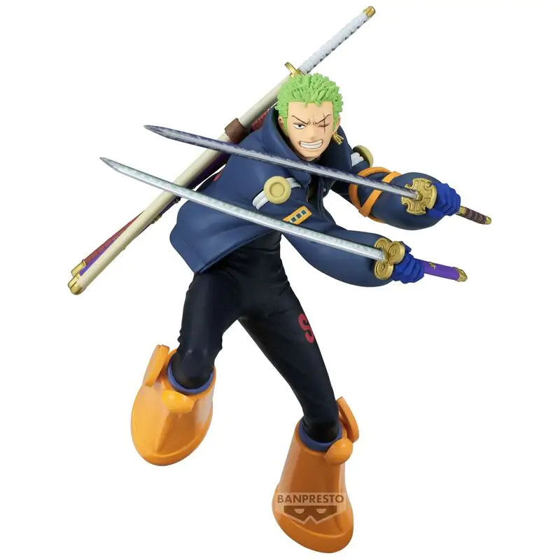 Figurină One Piece Roronoa Zoro Battle Record Collection 16cm poza produsului