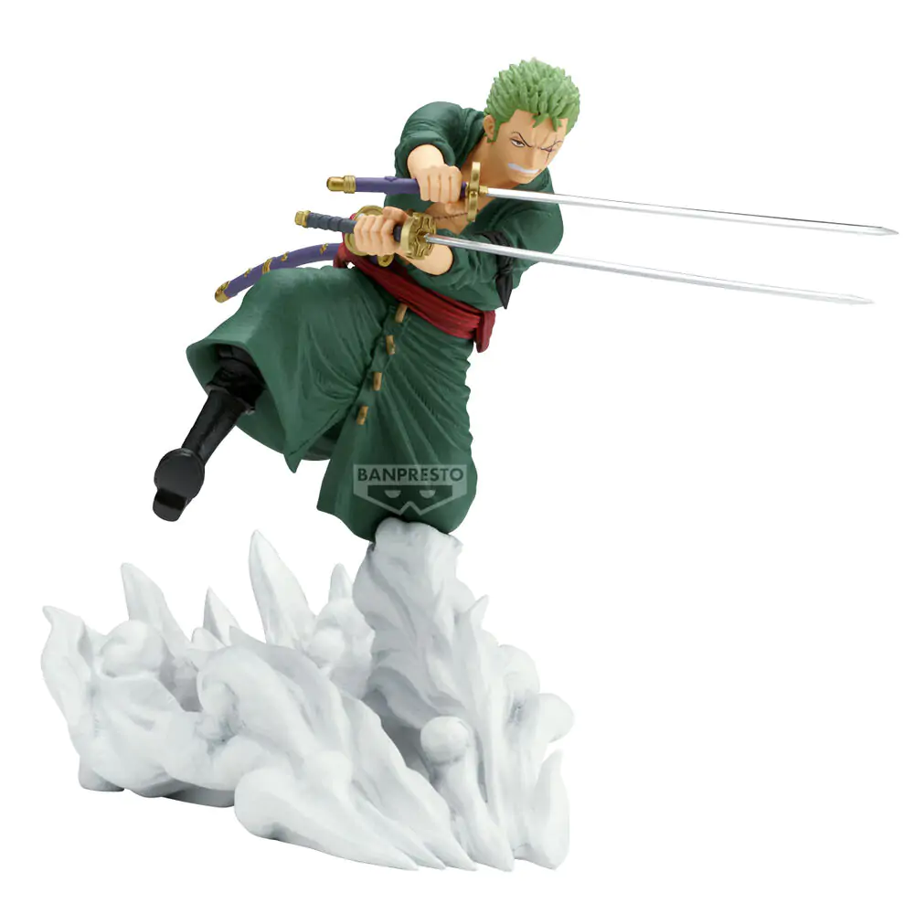 Figurină One Piece Roronoa Zoro Senkozekkei 15cm poza produsului