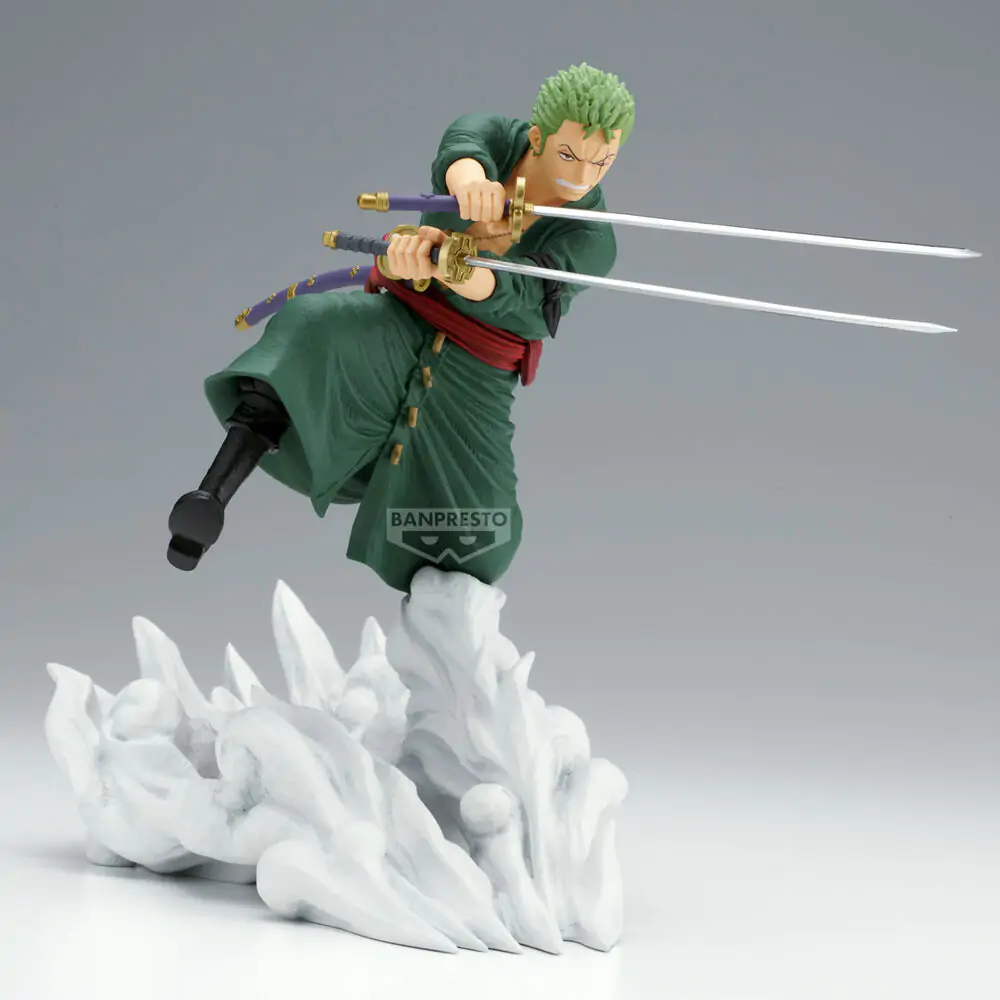 Figurină One Piece Roronoa Zoro Senkozekkei 15cm poza produsului