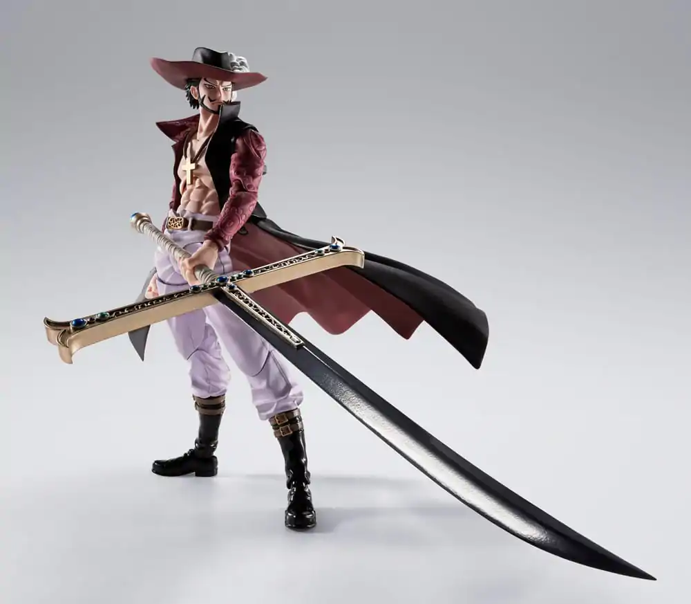 One Piece S.H.Figuarts Figurina de actiune Dracule Mihawk Hawkeye 17 cm poza produsului