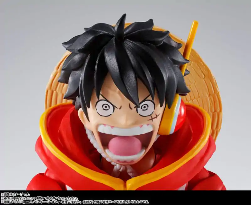 Figurină de acțiune One Piece S.H.Figuarts Monkey D. Luffy Future Island Egghead 15 cm poza produsului