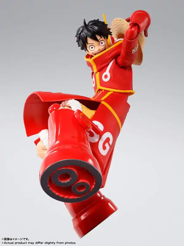 Figurină de acțiune One Piece S.H.Figuarts Monkey D. Luffy Future Island Egghead 15 cm poza produsului