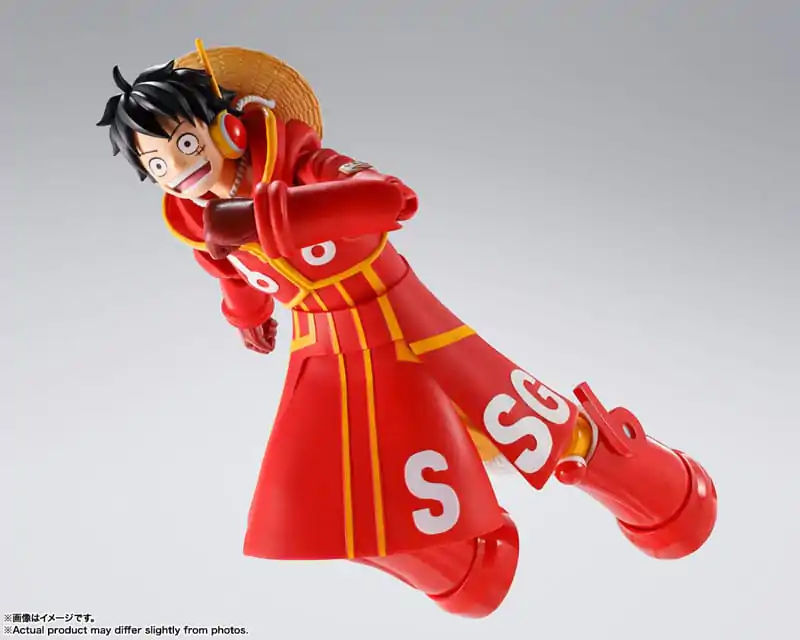 Figurină de acțiune One Piece S.H.Figuarts Monkey D. Luffy Future Island Egghead 15 cm poza produsului