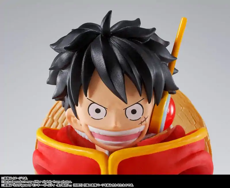 Figurină de acțiune One Piece S.H.Figuarts Monkey D. Luffy Future Island Egghead 15 cm poza produsului