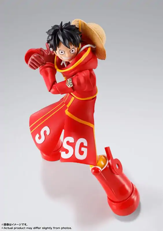 Figurină de acțiune One Piece S.H.Figuarts Monkey D. Luffy Future Island Egghead 15 cm poza produsului