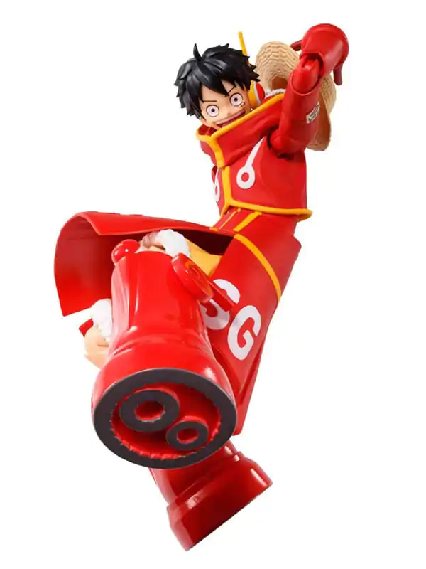 Figurină de acțiune One Piece S.H.Figuarts Monkey D. Luffy Future Island Egghead 15 cm poza produsului