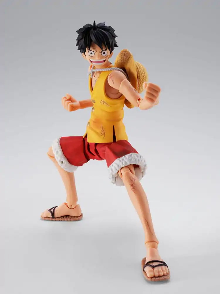 One Piece S.H.Figuarts Figurina de actiune Monkey D. Luffy Marineford 15 cm poza produsului
