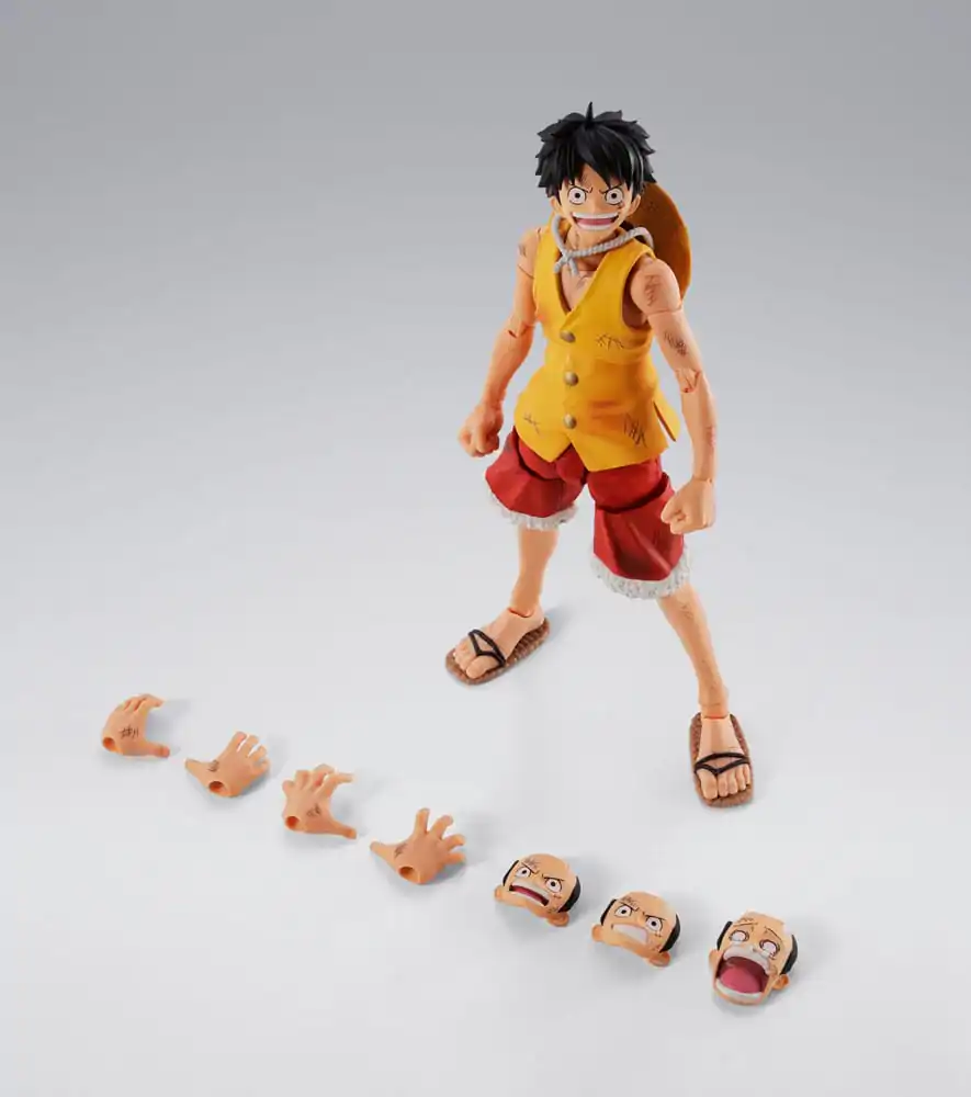One Piece S.H.Figuarts Figurina de actiune Monkey D. Luffy Marineford 15 cm poza produsului