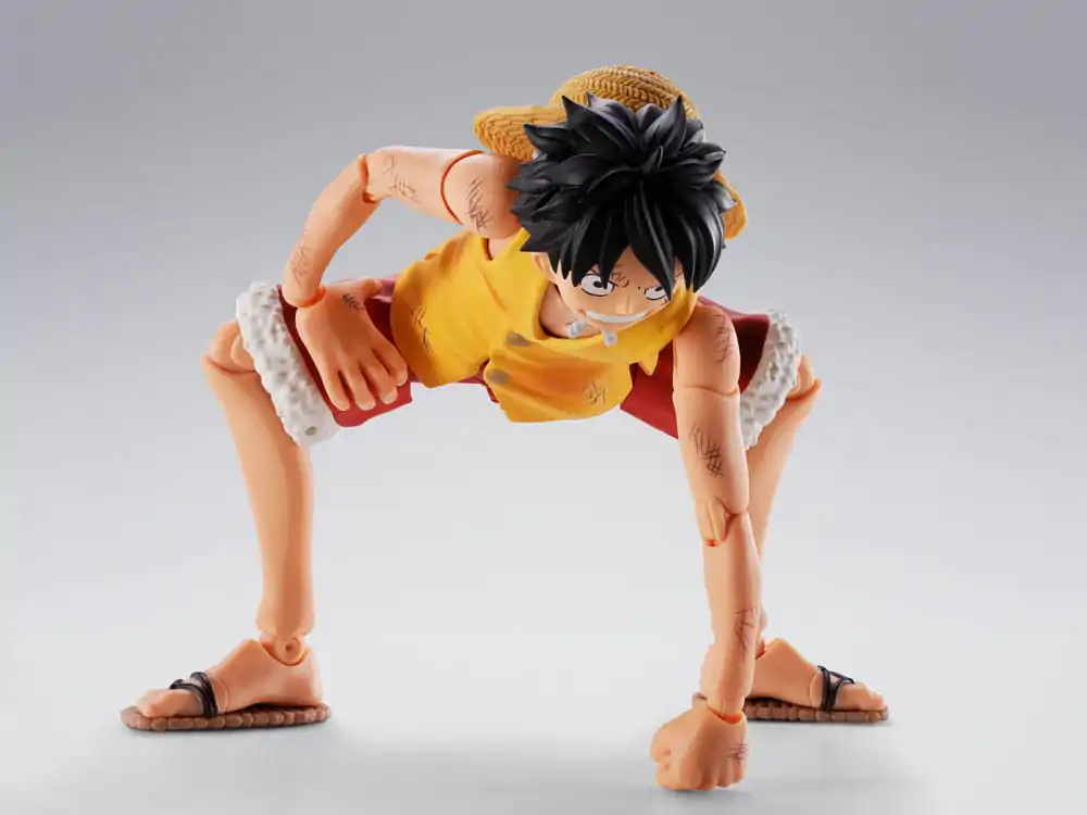 One Piece S.H.Figuarts Figurina de actiune Monkey D. Luffy Marineford 15 cm poza produsului