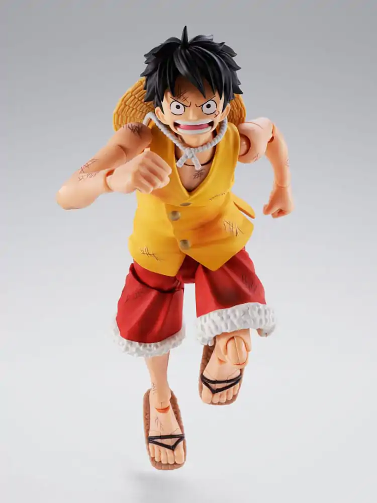 One Piece S.H.Figuarts Figurina de actiune Monkey D. Luffy Marineford 15 cm poza produsului