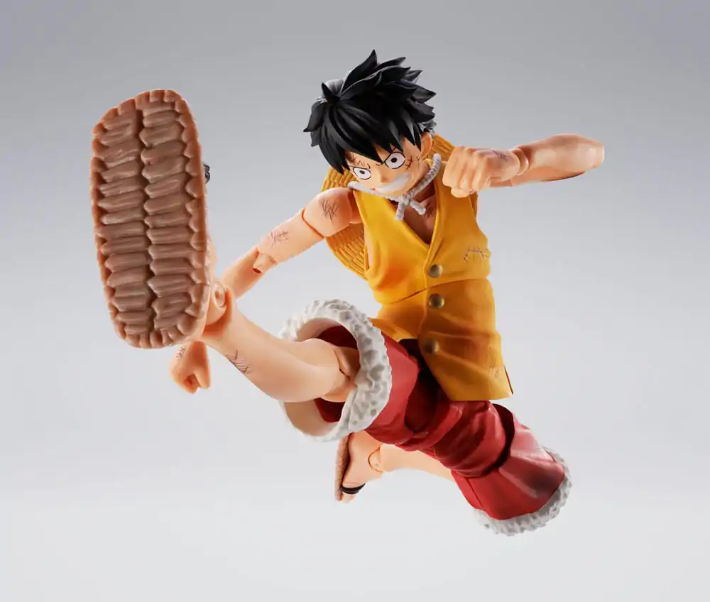 One Piece S.H.Figuarts Figurina de actiune Monkey D. Luffy Marineford 15 cm poza produsului