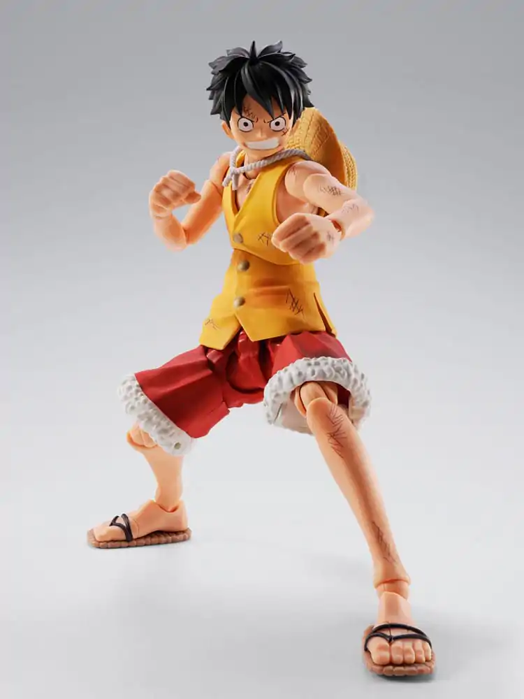 One Piece S.H.Figuarts Figurina de actiune Monkey D. Luffy Marineford 15 cm poza produsului