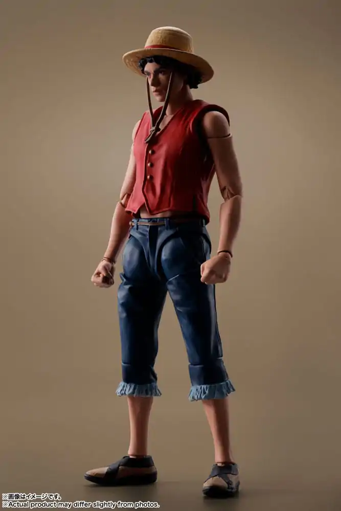 Figurină de acțiune One Piece S.H. Figuarts Monkey D. Luffy (Netflix) 14 cm poza produsului