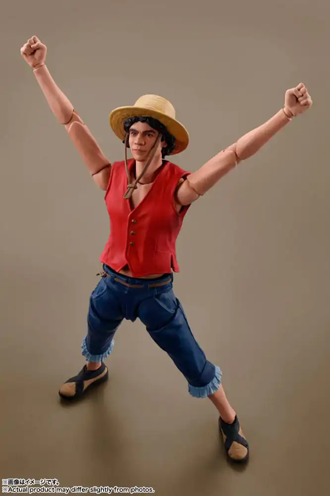 Figurină de acțiune One Piece S.H. Figuarts Monkey D. Luffy (Netflix) 14 cm poza produsului