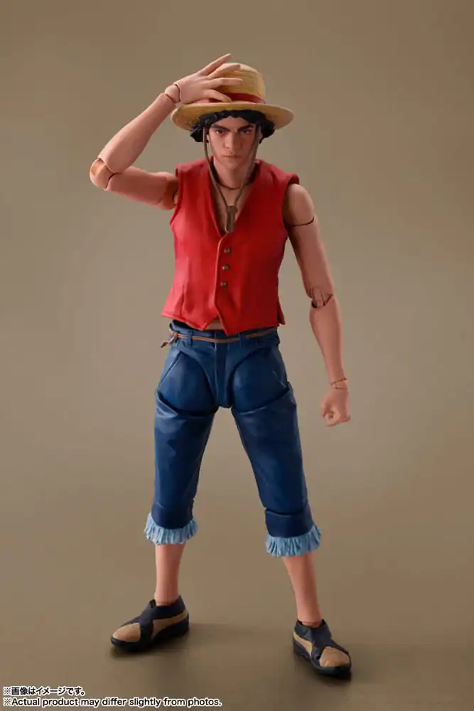 Figurină de acțiune One Piece S.H. Figuarts Monkey D. Luffy (Netflix) 14 cm poza produsului