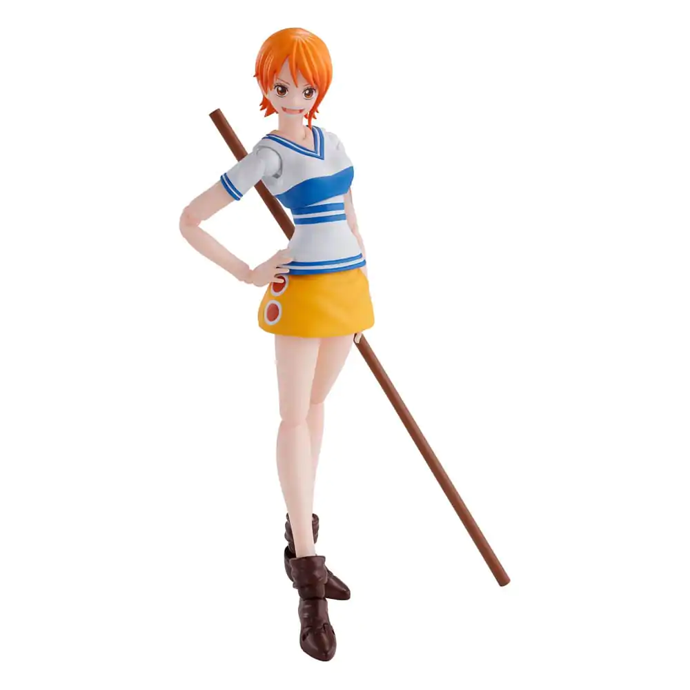 Figurină de acțiune One Piece S.H. Figuarts Nami Romance Dawn 14 cm poza produsului