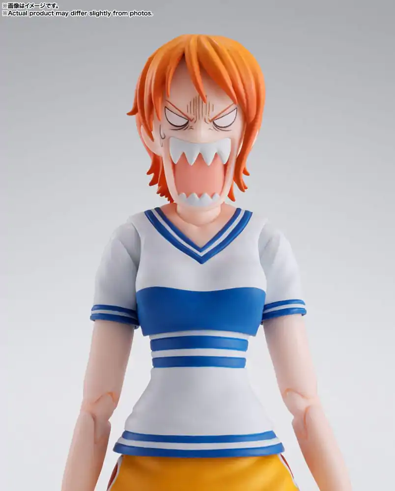 Figurină de acțiune One Piece S.H. Figuarts Nami Romance Dawn 14 cm poza produsului