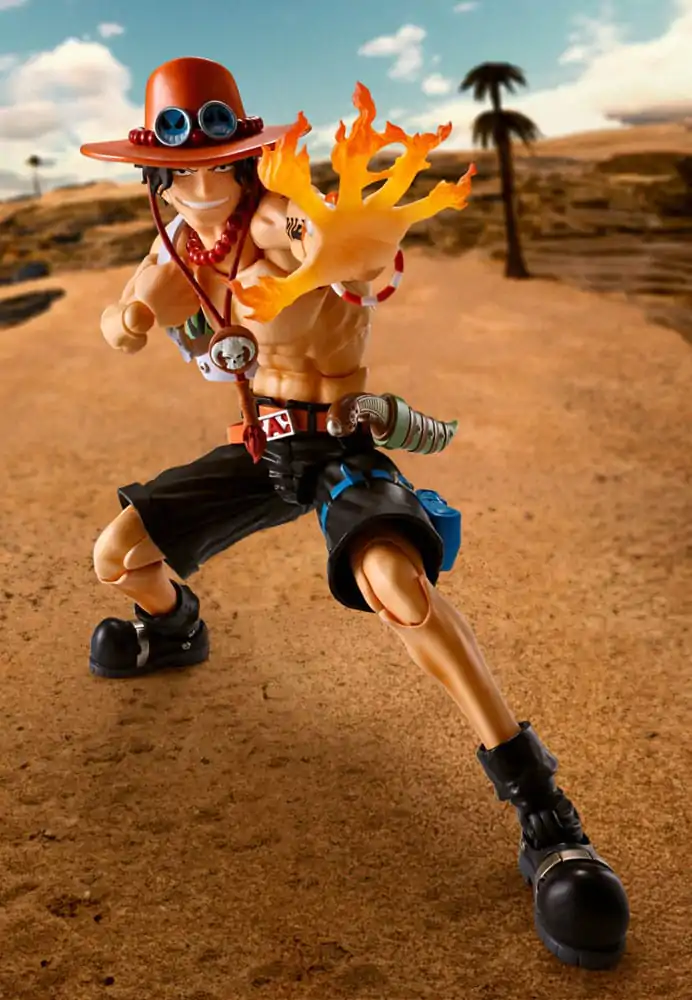 Figurină de acțiune One Piece S.H. Figuarts Portgas D Ace -Fire Fist- 15 cm poza produsului