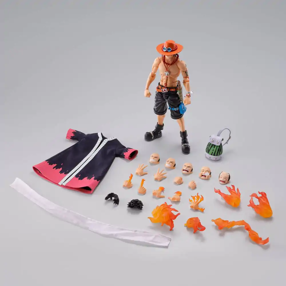 Figurină de acțiune One Piece S.H. Figuarts Portgas D Ace -Fire Fist- 15 cm poza produsului