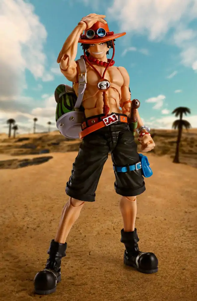 Figurină de acțiune One Piece S.H. Figuarts Portgas D Ace -Fire Fist- 15 cm poza produsului