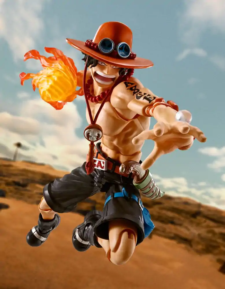 Figurină de acțiune One Piece S.H. Figuarts Portgas D Ace -Fire Fist- 15 cm poza produsului