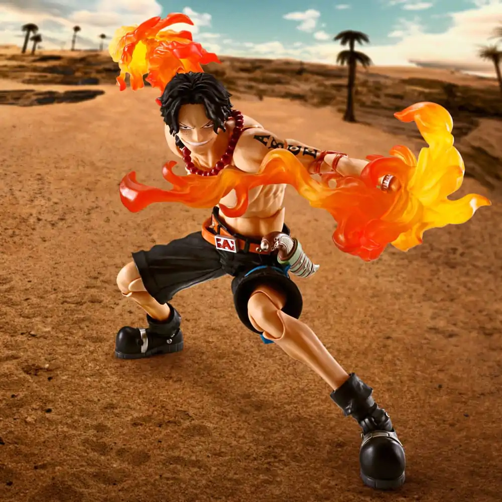 Figurină de acțiune One Piece S.H. Figuarts Portgas D Ace -Fire Fist- 15 cm poza produsului