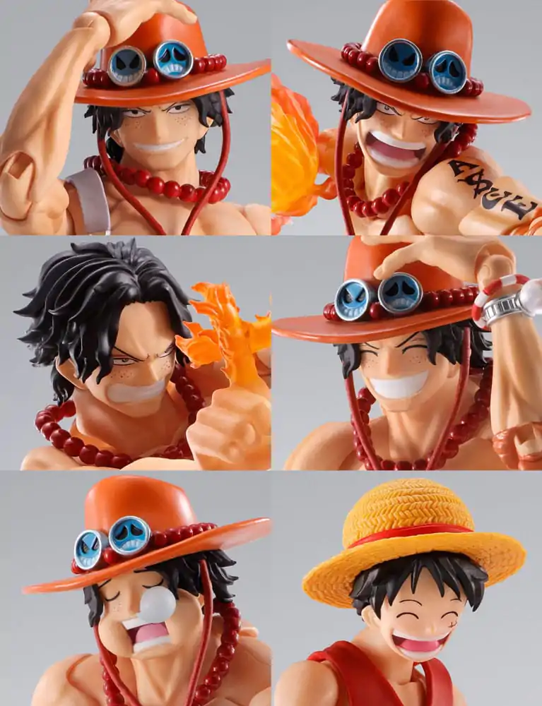 Figurină de acțiune One Piece S.H. Figuarts Portgas D Ace -Fire Fist- 15 cm poza produsului